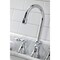 Kingston Brass KS2981TAL Tudor Widespread Bathroom Faucet W/ Brass Pop-Up, Chrome KS2981TAL - alternate 7